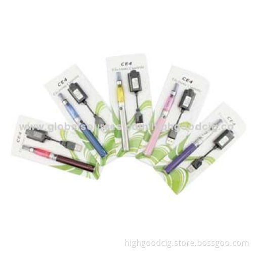 High-quality eGo CE4 Blister Pack E Cigarette Starter Kit with Fast Delivery and CE, RoHS Marks